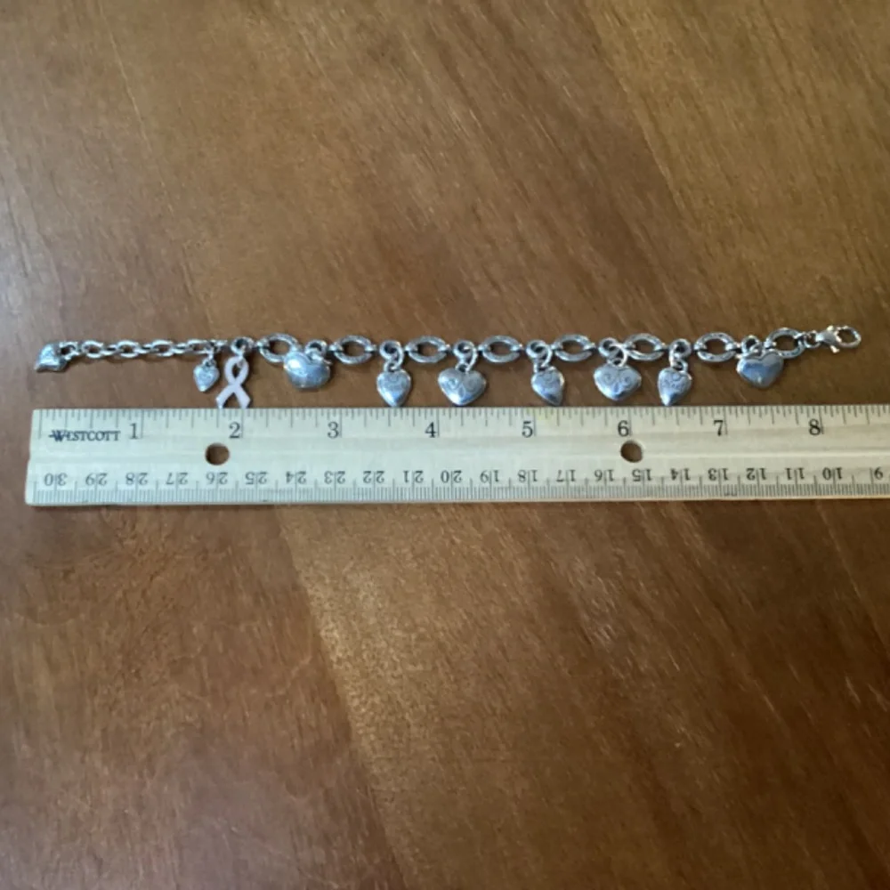 Brighton Silver-tone Charm Bracelet